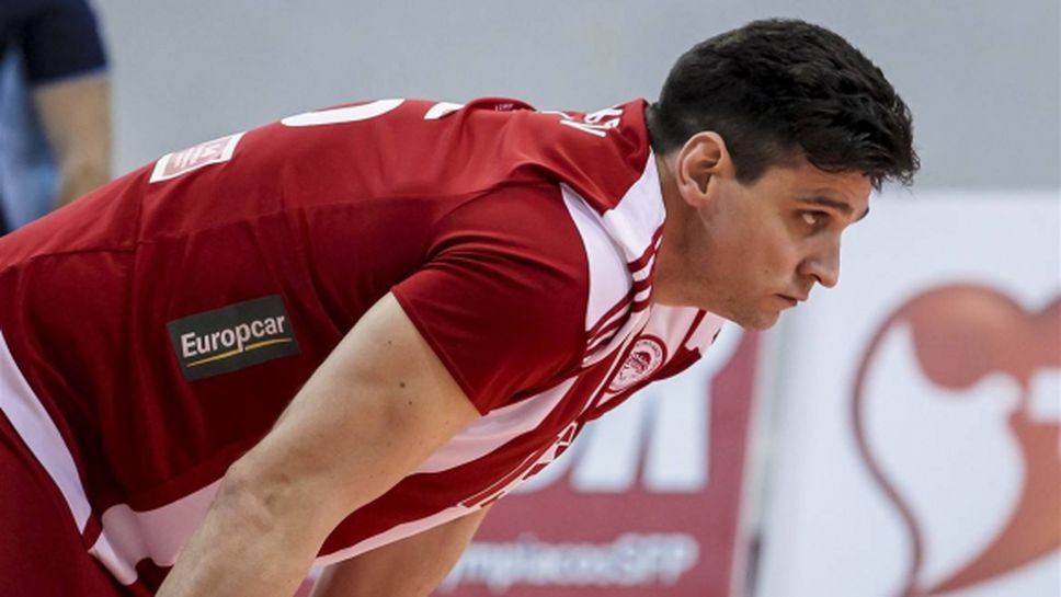 Тодор Алексиев заби 18 точки (6 блока), Олимпиакос с 18 от 18 в Гърция (снимки)