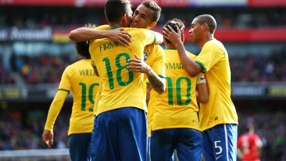 Бразилия ще гони титлата с тази схема в атака?