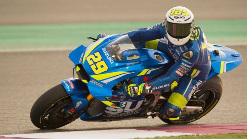 Яноне и Suzuki доминираха във втория ден от предсезонния MotoGP тест в Катар
