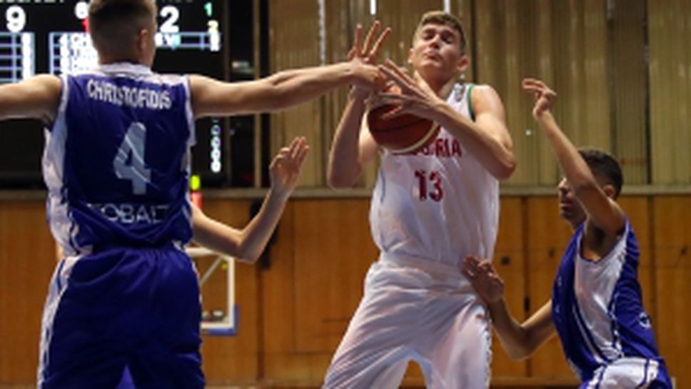 България U16 - Кипър U16