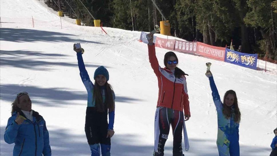 Внучката на Боян Радев стана шампионка на България по ски-алпийски дисциплини