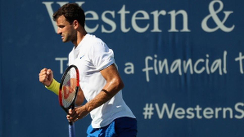 Григор Димитров на полуфинал в Синсинати