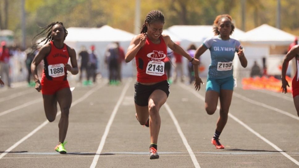 Нов световен рекорд на 100м за девойки (видео)