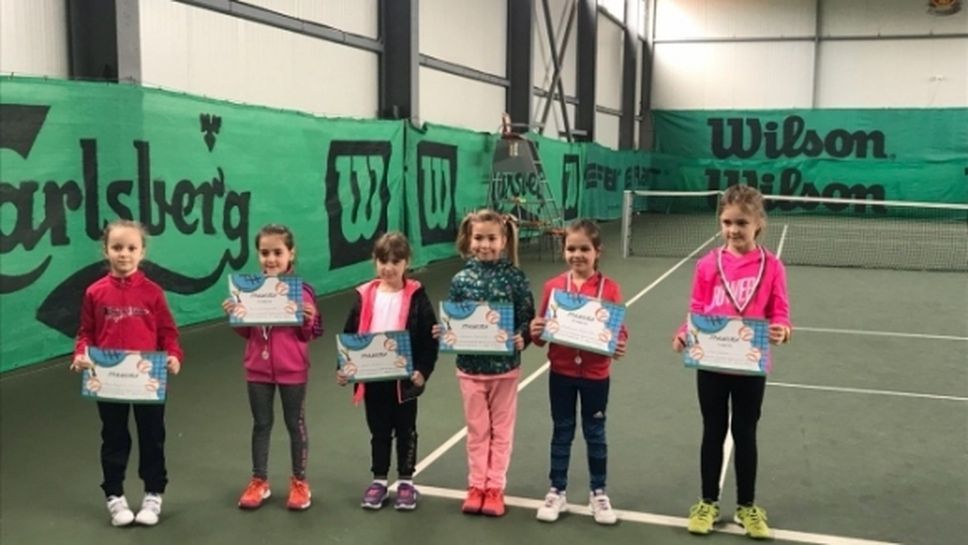 Иво Найденов и Рая Коцева спечелиха регионален турнир за деца до 8 години