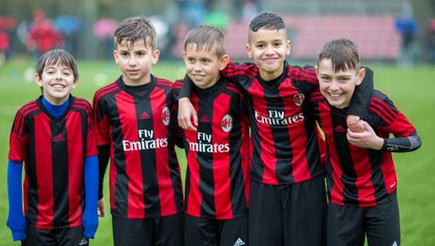 Милан хареса българско дете след Milan Junior Camp Day 2018