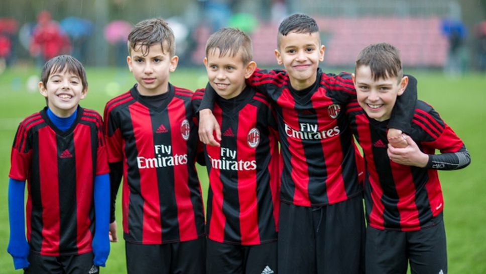 Милан хареса българско дете след Milan Junior Camp Day 2018