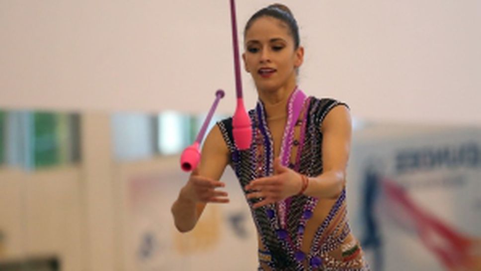 Последно контролно на националния отбор по художествена гимнастика