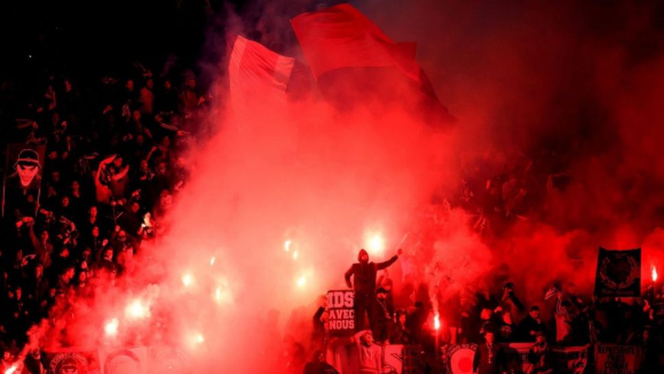 УЕФА наказа ПСЖ заради феновете