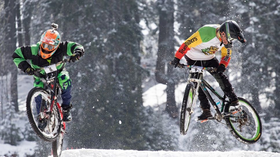 Колоездачи превзеха снежните писти на Пампорово за осма поредна година