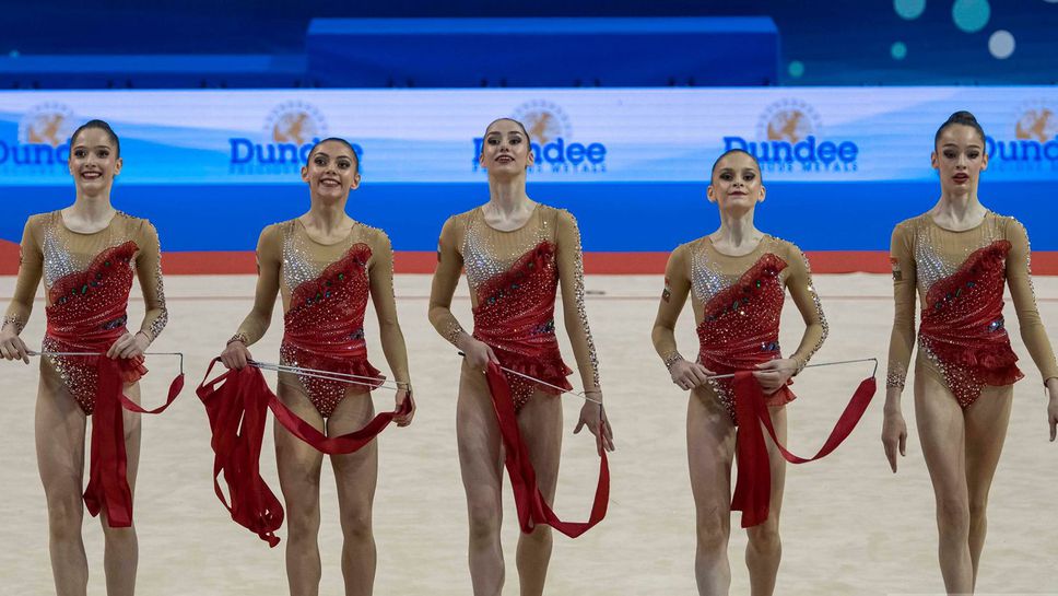 Три сребърни медала за България в първия ден на Европейското първенство по художествена гимнастика във Варна