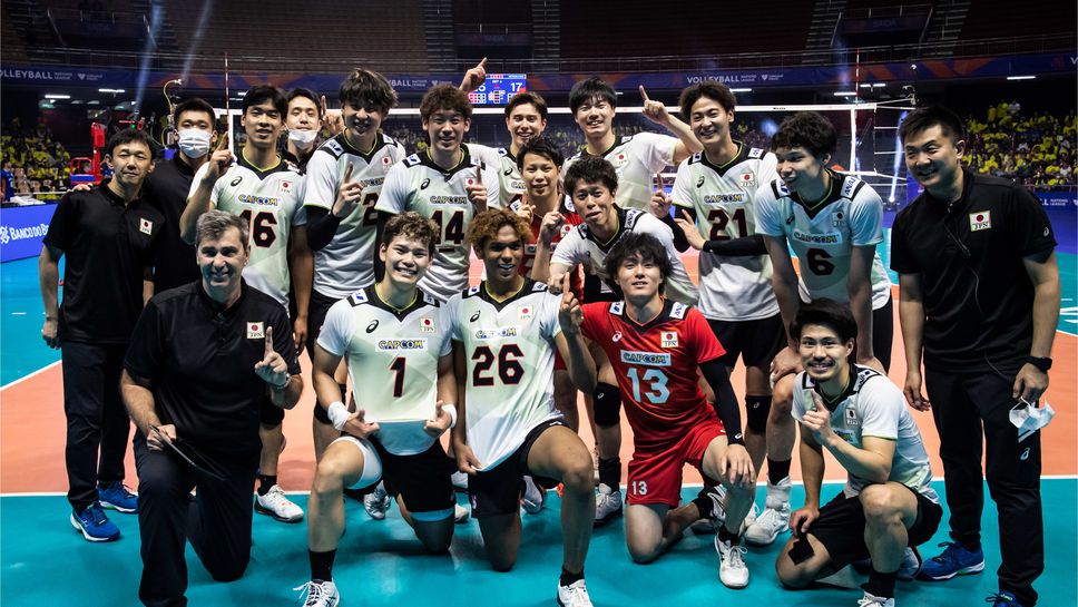 Япония обърна Нидерландия за начало в Лигата на нациите 🏐