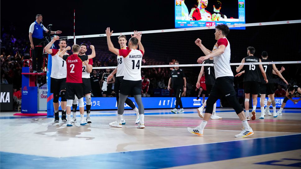 Турция взе рекорден гейм във VNL с 44:42, но Германия измъкна победата