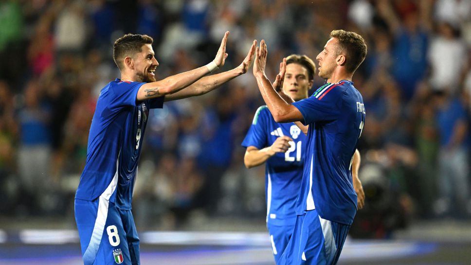 Италия спечели, но отново не впечатли в последната си проверка