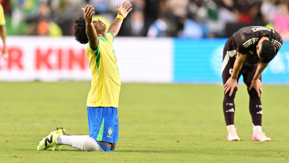 Детето чудо Ендрик донесе драматична победа на Бразилия