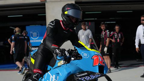  Лидерът в Moto2 с първи тест в MotoGP 