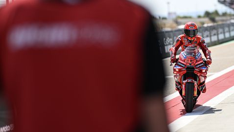 Маркес най-бърз до обяд на теста в Арагон