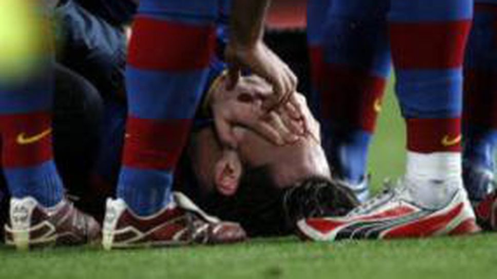 Меси официално шест седмици в "лазарета"