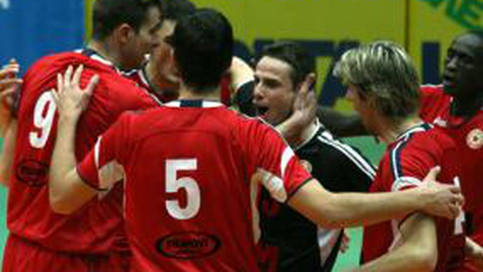 ЦСКА с нова драматична победа над Левски-Сиконко с 3:2