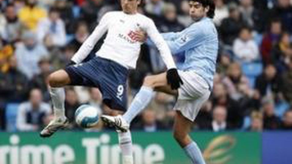 Манчестър Сити прекъсна негативна серия срещу Тотнъм