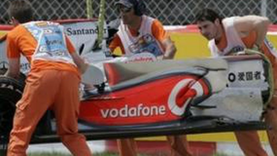 Уебър иска промяна на зоните за сигурност на "Каталуния"