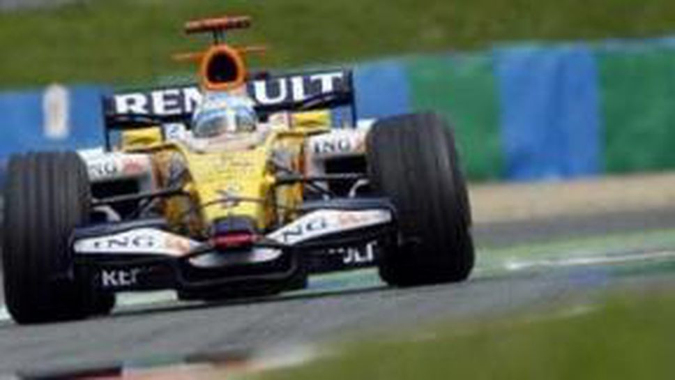 Алонсо най-добър на втората тренировка във Франция