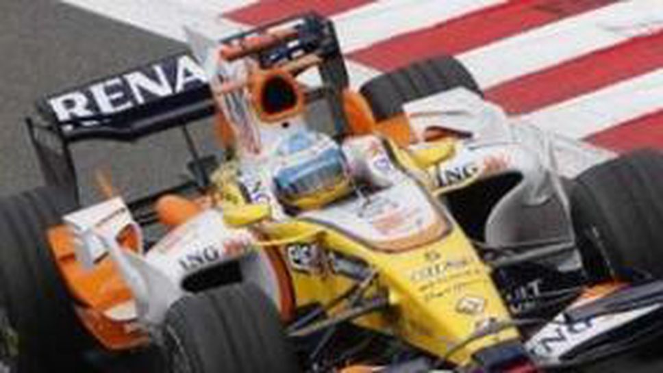 Алонсо окуражен от формата на Рено