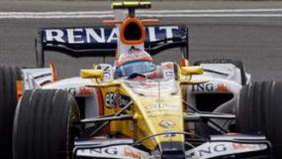 Пикет най-бърз на последната тренировка във Франция