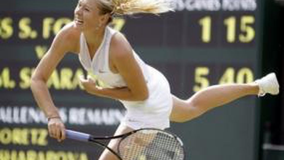 Шарапова стартира убедително, Винъс отстрани британка