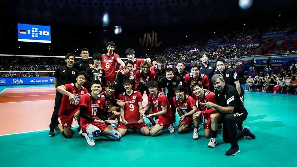 Япония с обрат срещу Германия в Лигата на нациите 🏐