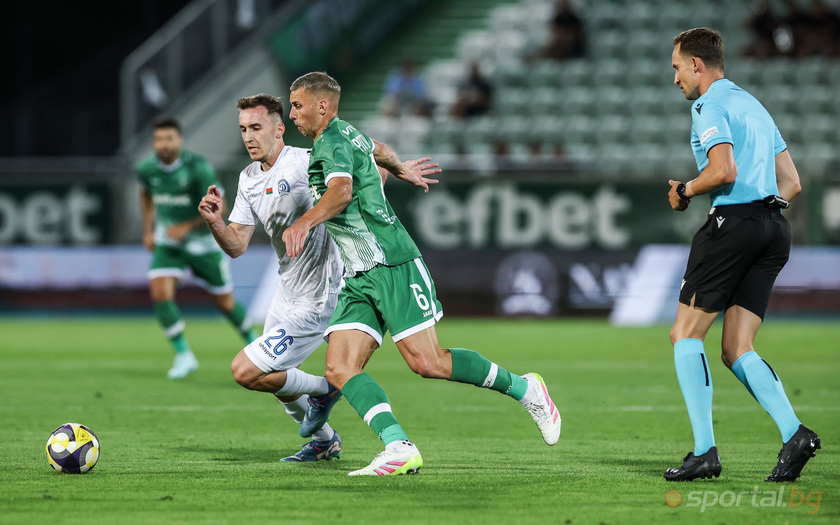 Лудогорец 1:0 Динамо (Минск)