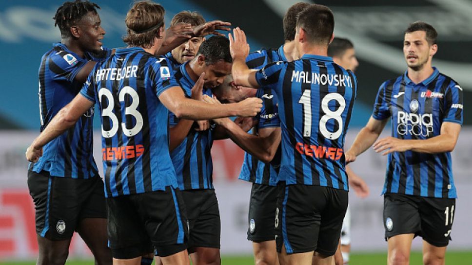 Аталанта се изкачи на третото място в Серия A