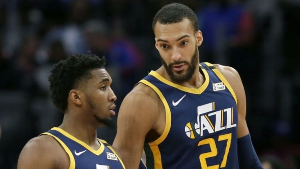 Донован Мичъл за отношенията си с Руди Гобер: В момента всичко е наред