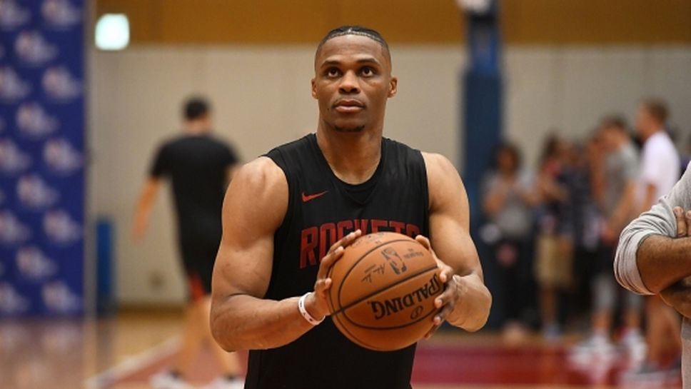 Ръсел Уестбруук се присъедини към съотборниците си във Флорида