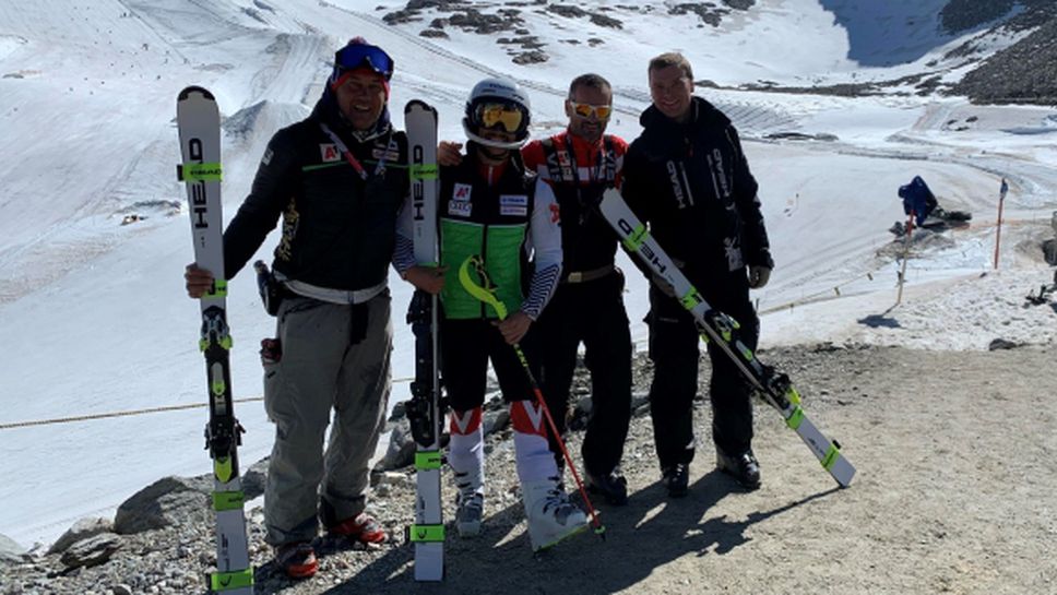 Алберт Попов завърши първия лагер на сняг