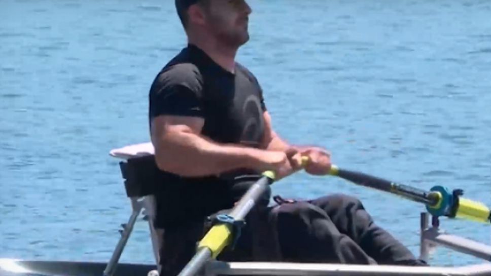 Национален състезател по гребане е парализиран от кръста надолу (видео)