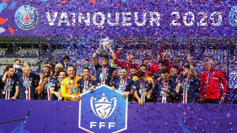 Футболът във Франция се завърна с купа за ПСЖ и контузия на Мбапе (видео)