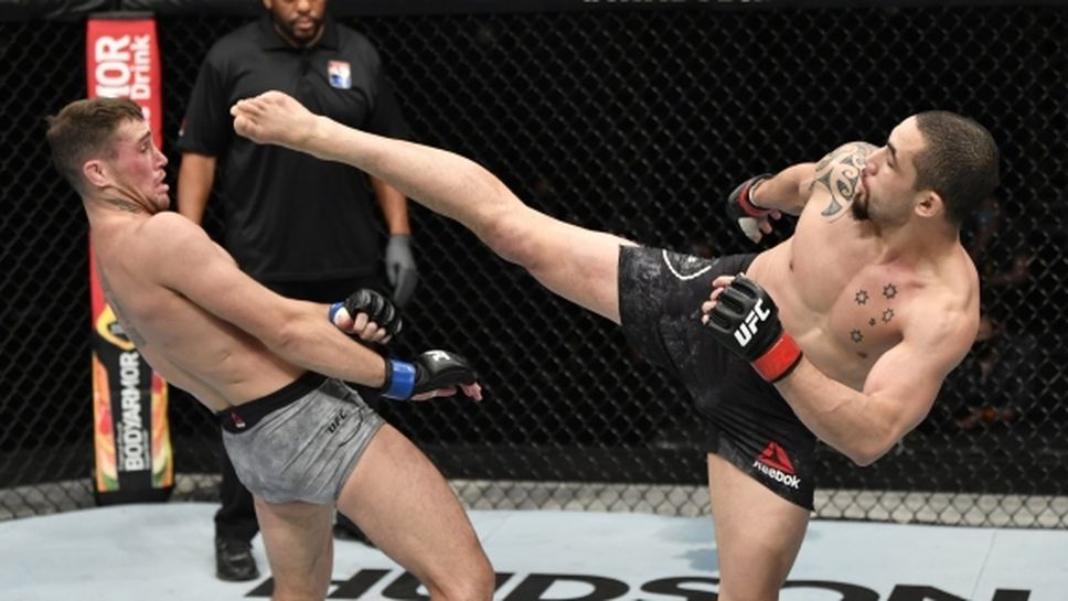 Уитакър надви Тил в оспорван сблъсък на бойния остров на UFC