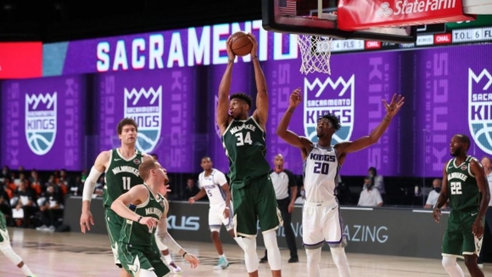 Едно полувреме за Янис и втора победа за Милуоки