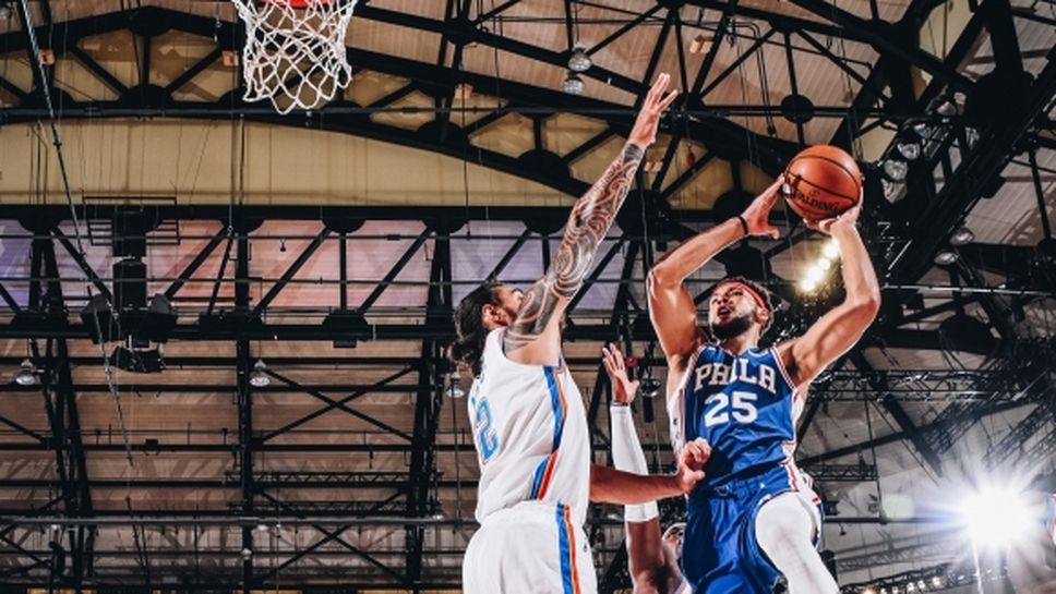 Неочакван герой вдъхнови Оклахома за обрат над Филаделфия