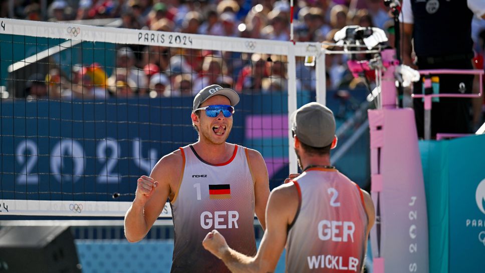 Tyskland slo Norge for å spille i sandvolleyball semifinale