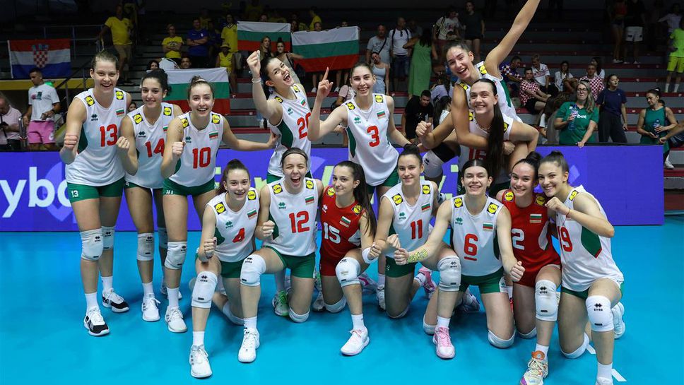 България U20 пречупи Словения след тайбрек за вторa победа на ЕвроВолей 2024 в София