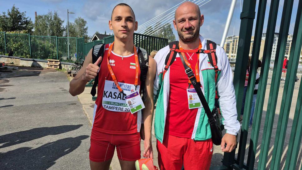 Християн Касабов на полуфинал на Европейското първенство до 20 г. в Тампере