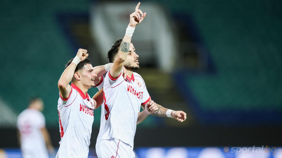 Септември (Сф) 0:1 ЦСКА, Питас откри от дузпа