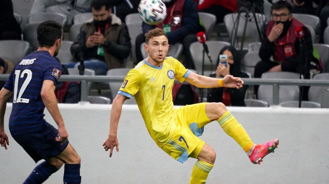 Допинг проблеми за национал на Казахстан, вкарал два гола на Украйна