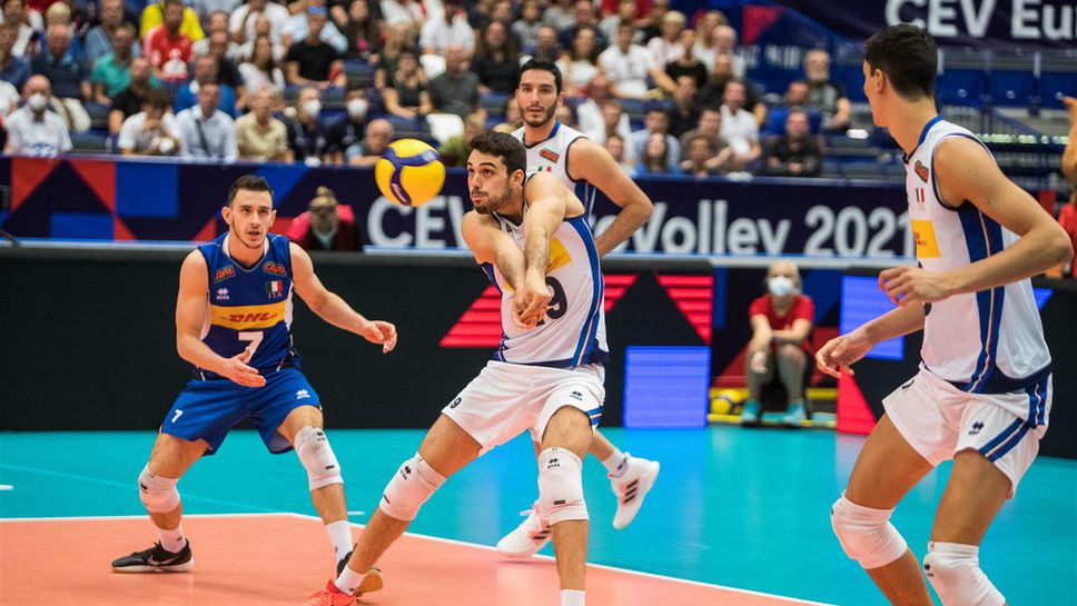 Италия игра феърплей и би Чехия на Евроволей 2021🏐