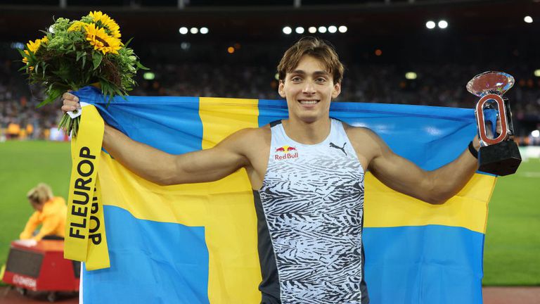 Олимпийският световен и европейски шампион в овчарския скок Арманд Дуплантис