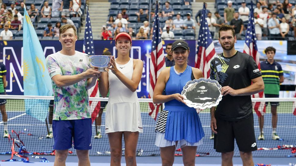 Анна Данилина и Хари Хелиовара спечелиха титлата на смесени двойки на US Open