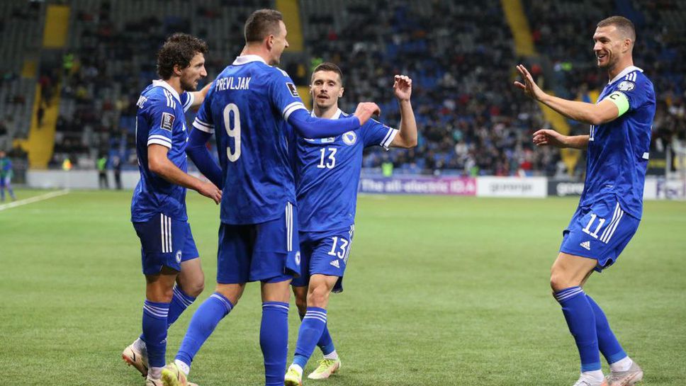 Босна взе първа победа в квалификациите при Петев и вече е на второ място в групата на Франция