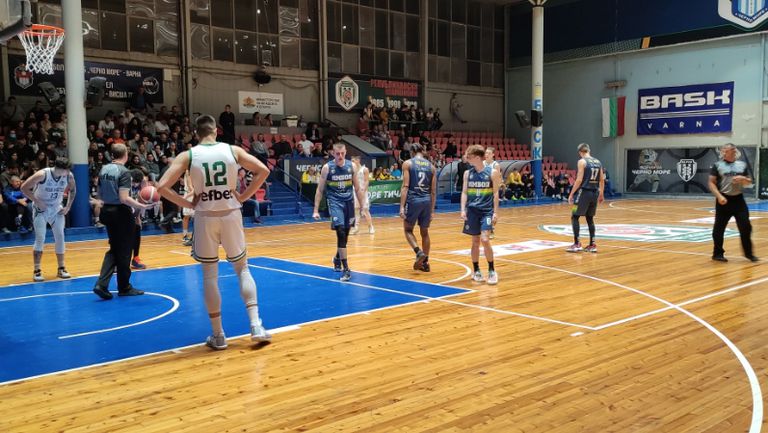 Черно море Тича стартира с победа участието в Националната баскетболна