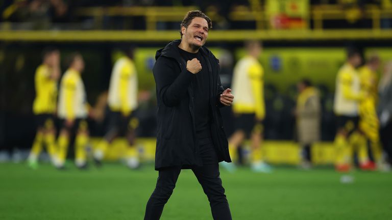 Треньорът на Борусия Дортмунд Един Терзич остана доволен от себераздаването